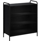  Kreveta Crni hrast 97 x 33 x 81 cm Konstruirano drvo Slike