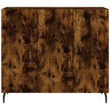  Komoda boja dimljenog hrasta 90 x 34 x 80 cm konstruirano drvo | shoptok.hr