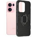 Techsuit Hibridni ovitek Armor Kickstand za Oppo Reno13 - Črna | Shoptok.si