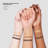 Bobbi Brown Essential Eye Shadow Trios paleta sjenila za oči za savršeni izgled nijansa Golden Hour 4,4 g | shoptok.hr