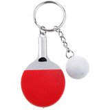  Privezak za ključeve Stoni tenis reket i loptica, crveni | Eponuda.com
