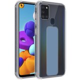 Cadorabo Ohišje, združljiv s Samsungom v svetlo modri barvi - zaščitni pokrov, narejen iz fleksibilnega silikona TPU z držalo in funkcijo stojala, (20617342) | Shoptok.si