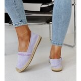 Gemre Purple espadrilles with rhinestones Abia | shoptok.hr