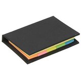 EKO mini notesnik lily s samolepilnimi lističi, črni Cene