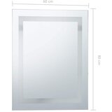  Kupaonsko LED ogledalo sa senzorom na dodir 60 x 80 cm | shoptok.hr