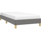  Okvir za krevet bez madraca tamnosivi 90x190 cm od tkanine | shoptok.hr