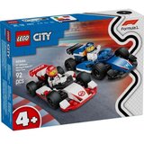 Lego city f1 williams racing and haas f1 race cars ( LE60464 ) Cene