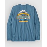 Patagonia Great Waves Responsibili- Majica z dolgimi rokavi shore blue Cene