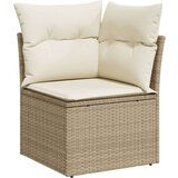 vidaXL 11-dijelni set vrtnih sofa od poliratana s jastucima bež | shoptok.hr