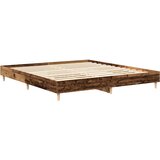  Okvir kreveta bez madraca staro drvo 200x200 cm | shoptok.hr