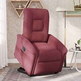  Naslanjač s funkcijo vstajanja vinsko rdeče blago, (21824685) | Shoptok.si