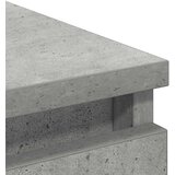 Komoda siva boja betona 80x35x99 cm od konstruiranog drva | shoptok.hr