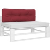  Jastuk za palete boja vina 120 x 40 x 12 cm od tkanine | Eponuda.com