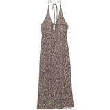 Pull&Bear Ljetna haljina smeđa / svijetlosmeđa / crna