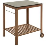 SUNFUN servirni voziček diana (77 x 58 x 90 cm, les, rjava) | Shoptok.si