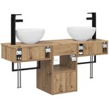 Set namještaja za kupaonicu 3 kom. Hrast artisan | shoptok.hr