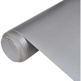 vidaXL Folija za automobil mat srebrna 100 x 150 cm Cijene