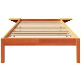 Krevetna konstrukcija Vosak smeđa 80 x 200 cm | shoptok.hr