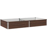  Povišeni vrtni krevet Crna 160 x 80 x 24 cm | shoptok.hr