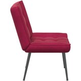  Stolica za opuštanje vino crvena 64x74x84 cm baršun | Eponuda.com