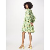 Line of Oslo Dolga srajca zelena / svetlo zelena / svetlo oranžna / bela | Shoptok.si