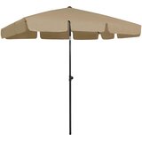  Suncobran za plažu smeđesivi 200 x 125 cm | shoptok.hr