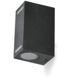  Spoljno zidno svetlo QUERK 2xGU10/35W/230V IP54 15 cm crno | Eponuda.com