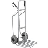 eurokraft pro voziček za prevoz vreč z drsnimi sanmi, pocinkan, nakladalna površina za pakete šxg 430 x 450 mm, pocinkana izvedba, z ročajem, pu-koles Cene