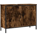 Ormarić za umivaonik boja dimljenog hrasta 80x30x60 cm drveni | shoptok.hr