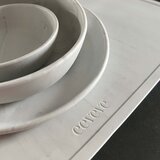Eeveve® silikonska podloga za hranjenje marble cloudy gray | shoptok.hr