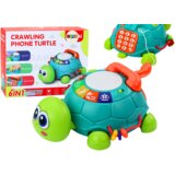 Interactive Educational Turtle Phone 6in1 Lights Sounds Green | shoptok.hr