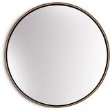 Casa Chic Fournier Zidno ogledalo s metalnim okvirom okruglo 58,8 x 58,8 cm | shoptok.hr
