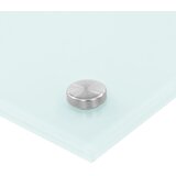  Kuhinjska zaštita od prskanja mliječna 100 x 50 cm kaljeno staklo | shoptok.hr