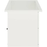  Vrtna posuda za sadnju s LED svjetlom Bijela 40 x 80 x 40 cm | shoptok.hr