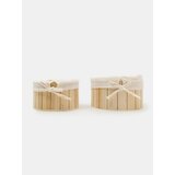 Sinsay Set bambusovih košara s unutarnjom tkaninom 2 pack | shoptok.hr
