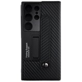 preklopna futrola elegant holster samsung S25 ultra karbon
