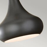 Elstead Lighting Feiss FE-BESO-P-S-DBZ -Luster na sajli BESO 1xE27/60W/230V prečnik 17,9cm crna/bakrena | Eponuda.com