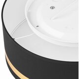  plafonsko svetlo sirja stripe 2xE27/15W/230V prečnik 35 cm crna | Eponuda.com