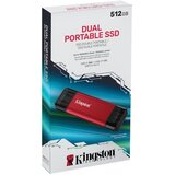Kingston Duo 512GB USB-C in Type-A SPSD/512GB zunanji SSD | Shoptok.si
