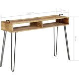  Konzolni stol od masivnog drva manga 115 x 35 x 76 cm | shoptok.hr