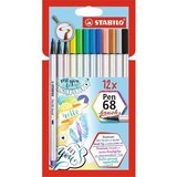 Stabilo Pen 68 Premium flomastri, komplet 12 kosov | Shoptok.si