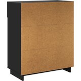  Ormarić za cipele 73 x 38 x 87,5 cm Konstruirano drvo Crna | shoptok.hr