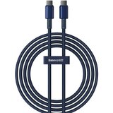 BZ Baseus Tungsten Gold USB-C na USB-C Kabel 100W 2m - Modra, (22006851) | Shoptok.si