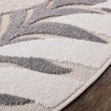 Lesnina XXXL PREPROGA ZA ZUNANJO UPORABO Floral 120 cm tkano bež | Shoptok.si