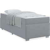  Krevetna konstrukcija Ostalo Svjetlosiva 90 x 200 cm tkanina | shoptok.hr