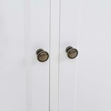  Komoda s 3 vratima MDF i borovina 105 x 35 x 77,5 cm | shoptok.hr