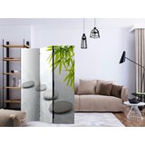 Artgeist PARAVAN 135/172/3 cm zelena, svetlo siva | Shoptok.si