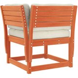  5-dijelni set vrtnih sofa s jastucima voštano smeđi od borovine | shoptok.hr