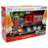  kamion na daljinsko upravljanje s figuricama - crveni | Shoptok.si