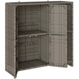 Ormarić za pohranu s policom Siva 100 x 36 x 102 cm Ratan | shoptok.hr
